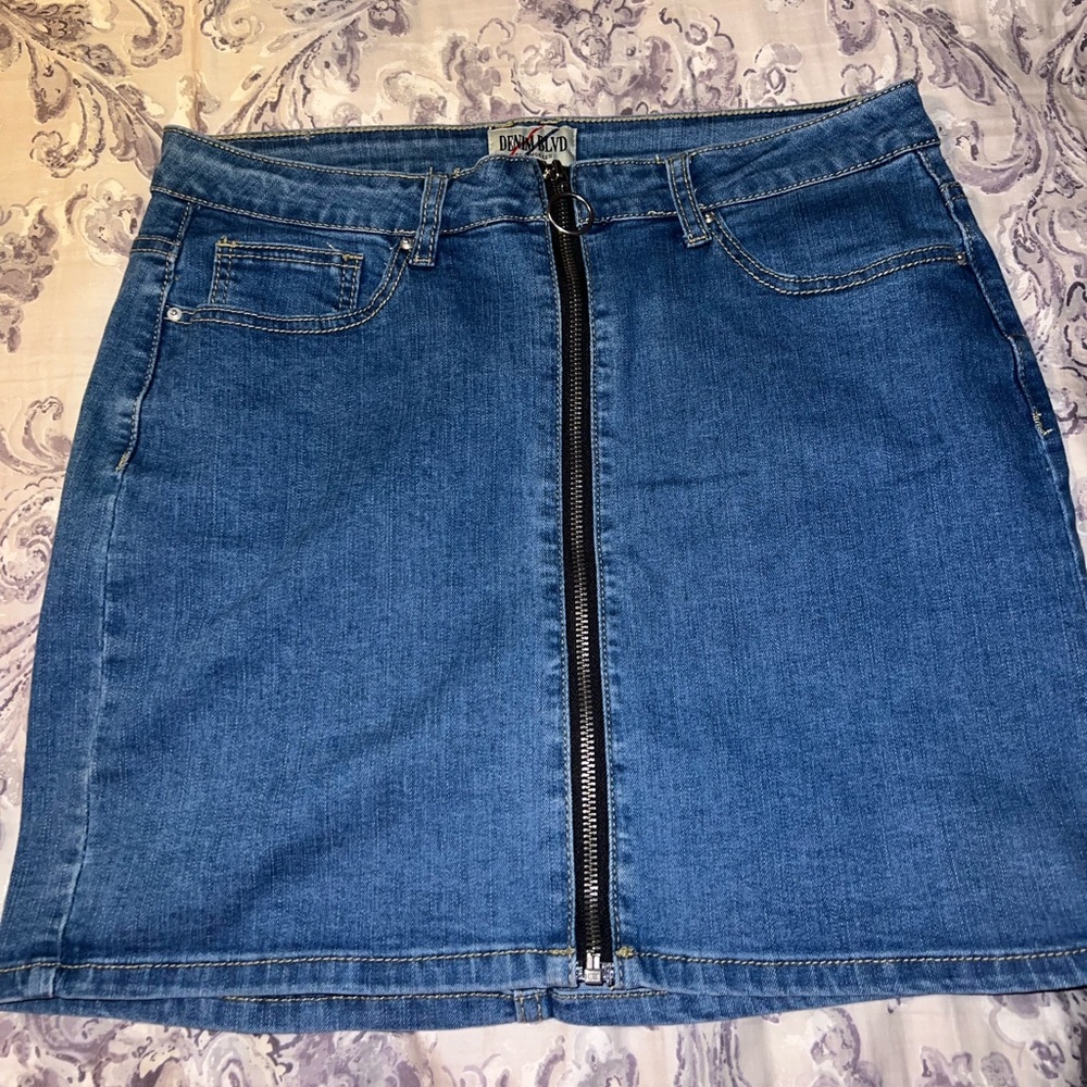 Jean skirt